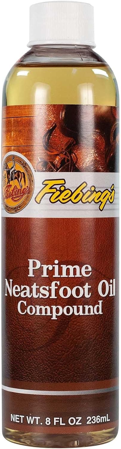 Fiebing's Prime Neatsfoot Oil 8 oz - Leather Conditioner & Preservative
