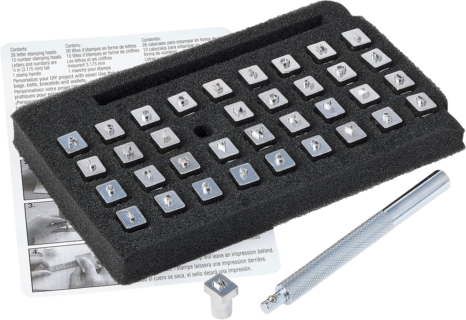 MICHAELS Alphabet & Number Stamp Set by Make Market