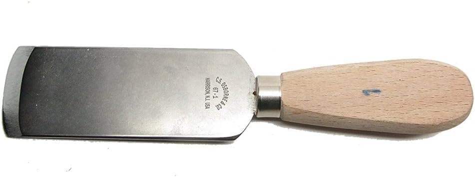 Osborne 67-1 All Purpose Leather Skiving Knife - High Quality Steel, Made in the USA