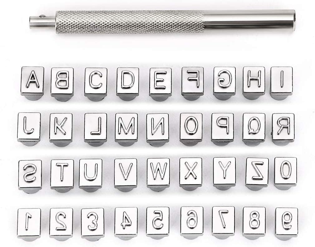 Best Alphabet Stamp Sets for Leather