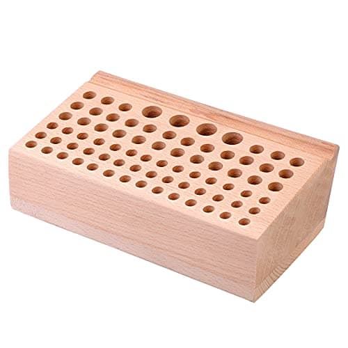 QMNNMA 76 Styles Leather Craft Tool Holder, Leather Working Tool Holder