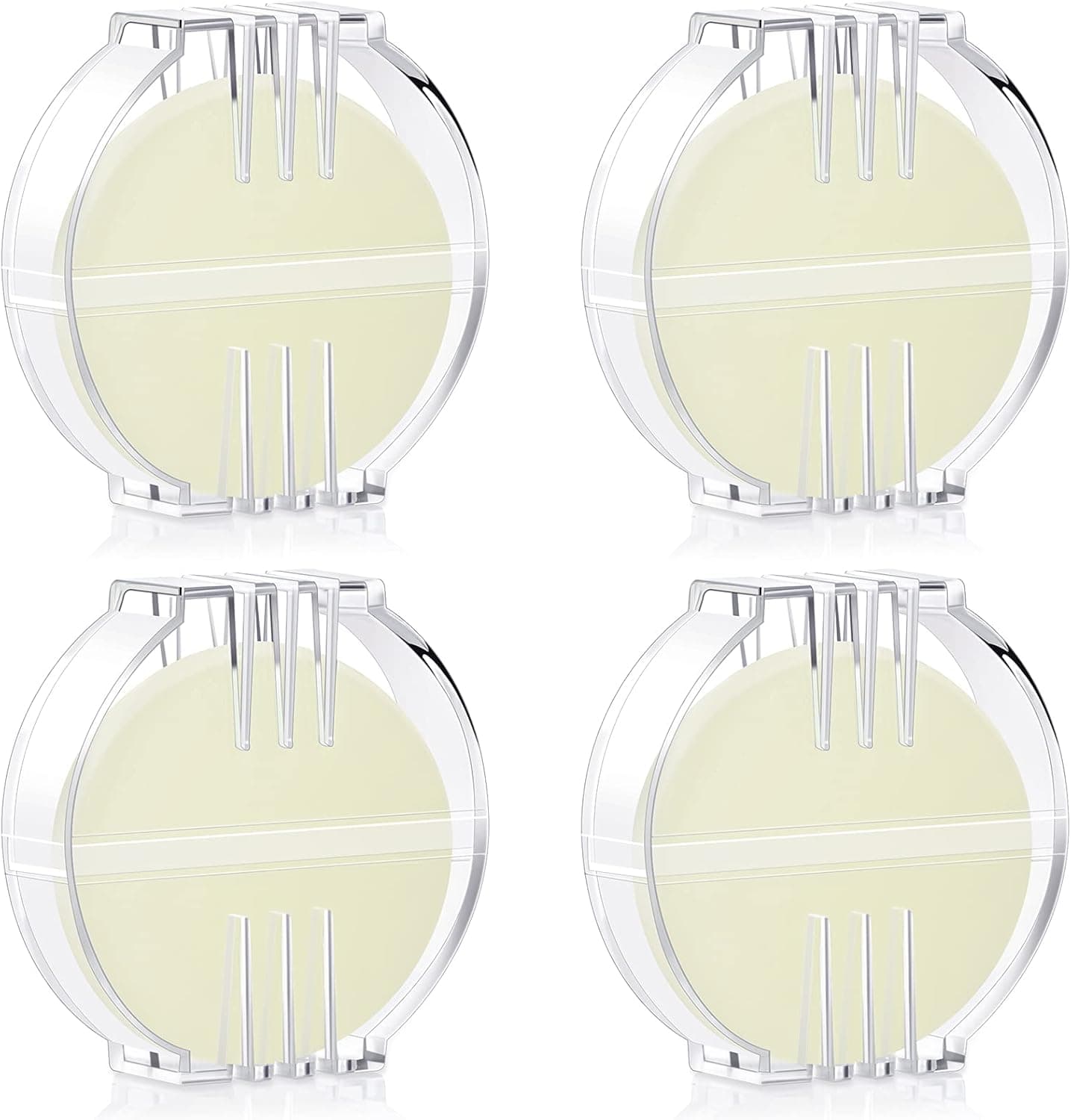 Maitys 4 Pcs Thread Wax Beeswax Thread Conditioner with Clear Case