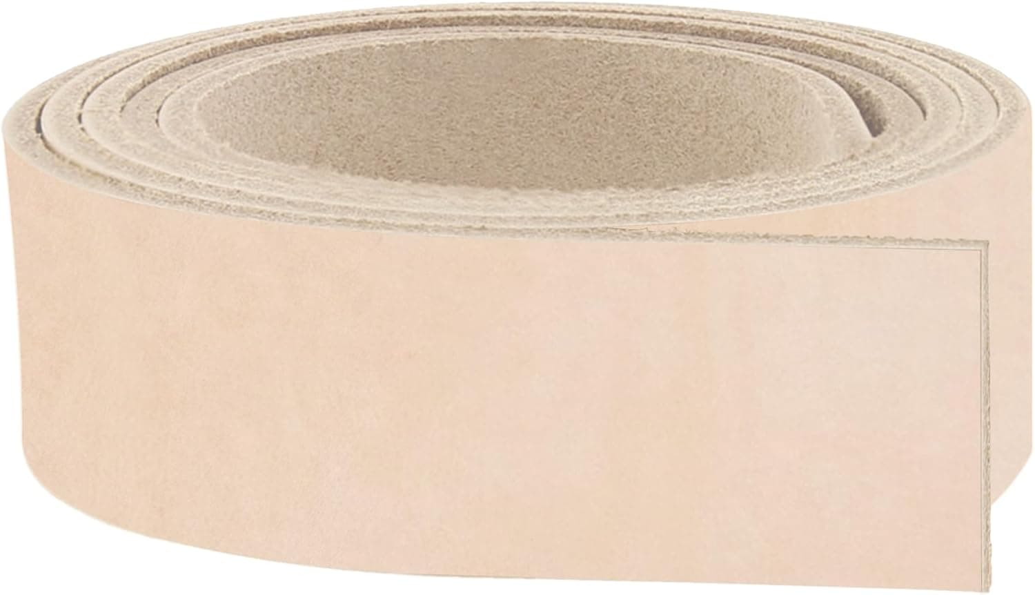 ELW Leather Blank Belt 4-5 Oz (1.6-2mm) Thickness Size: 4"x60" Cowhide Vegetable Tanned Full Grain Strip, Strap - Ideal for DIY Belts, Tooling, Crafting & Stamping