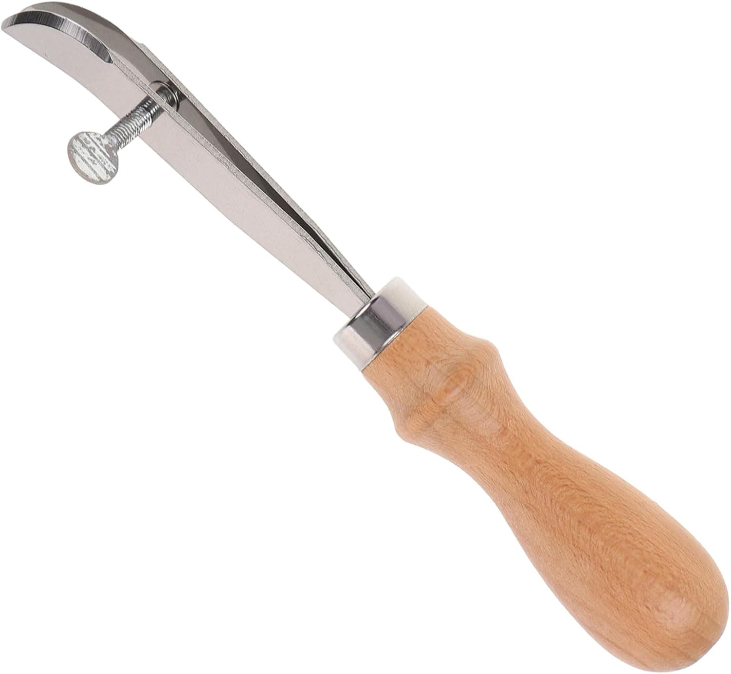 ULDIGI Leather Edge Creaser Tool with Arc Design for Smooth Hemming