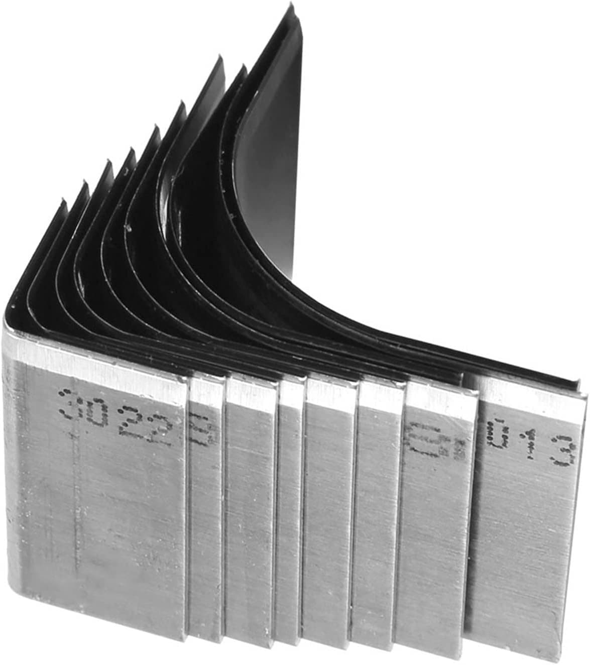 Leather Corner Punch Set, 10 Sizes Corner Edge Trimmer Leather Craft Tools Half Round Punch Arc Shaped Leather Edge Cutter Punch